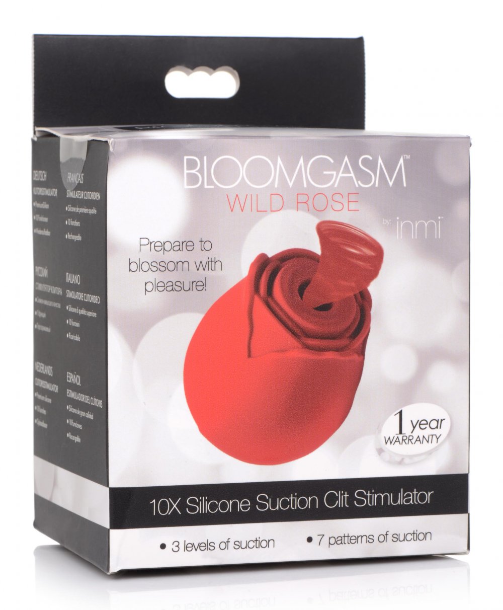 Wild Rose 10X Silicone Stimulator @Erotic_Boudoir Wild Rose 10X Silicone Stimulator @Erotic_Boudoir