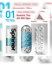 Tenga Spinner Strokers (01, 02 or 03) SHIP ONLY