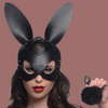 Bunny Tail Anal Plug and Mask Set