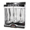 XR Brands Dosha 3 Piece Glass Anal Plug Kit (SHIP ONLY)